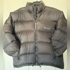 Marmot Men's Medium Black Puffer Jacket